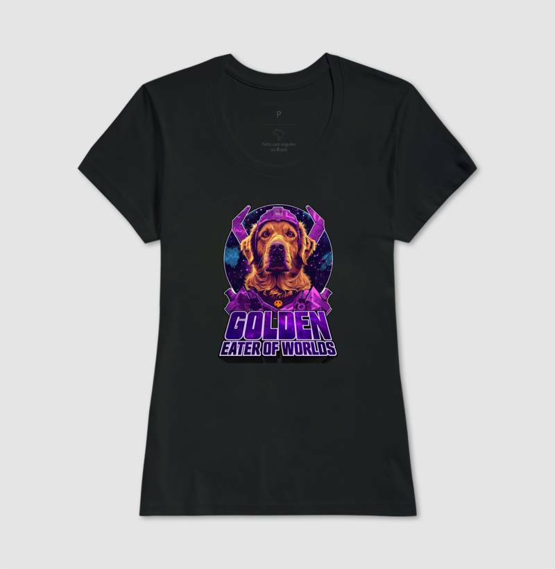 Golden - Eater Of Worlds - Galactus | Unissex T-Shirt