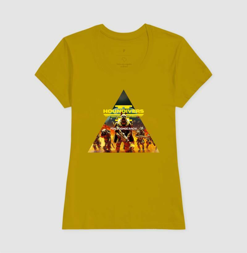 Helldivers 2 - Houndivers For Dogmocracy! | Unissex T-Shirt