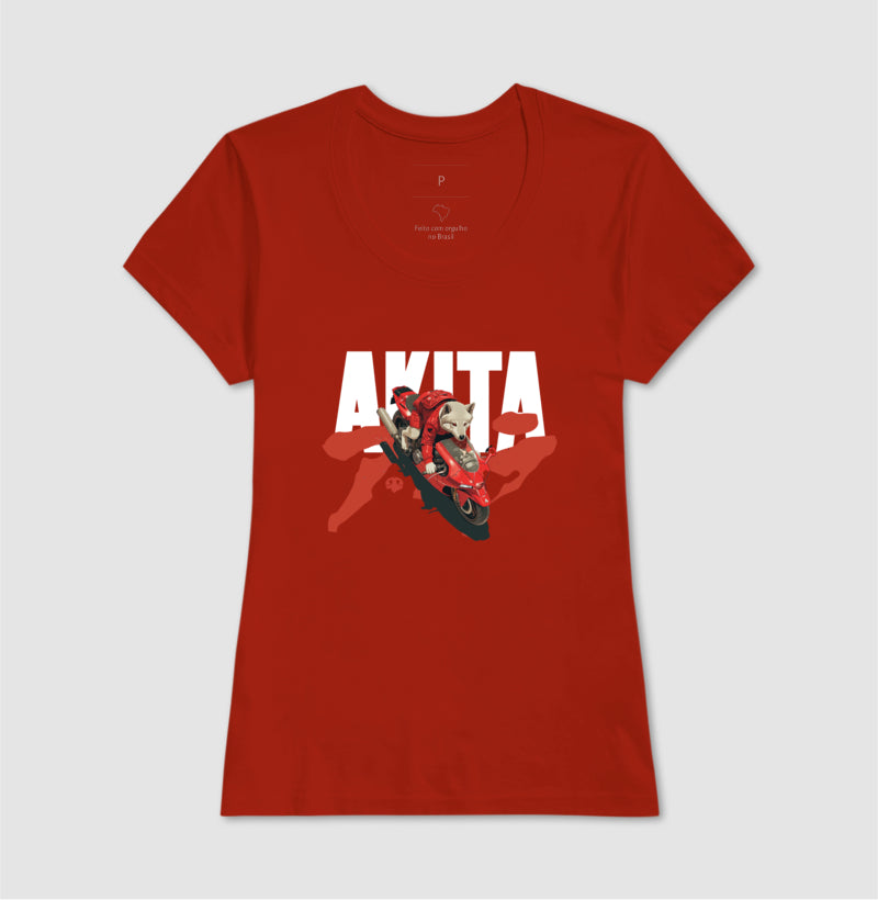 Akita Akira | Black Unissex T-Shirt