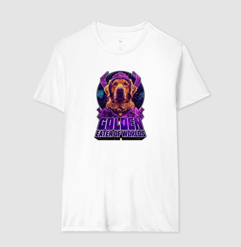 Golden - Eater Of Worlds - Galactus | Unissex T-Shirt