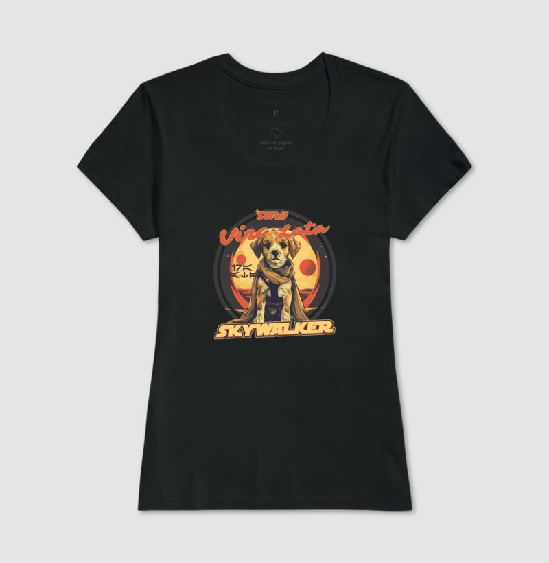 Vira Lata Skywalker - Star Wars | Unissex T-Shirt