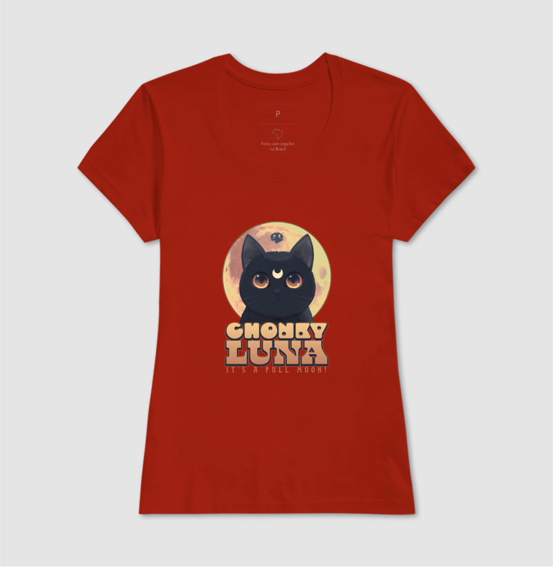 Sailor Moon - Chonky Luna | Unissex T-Shirt