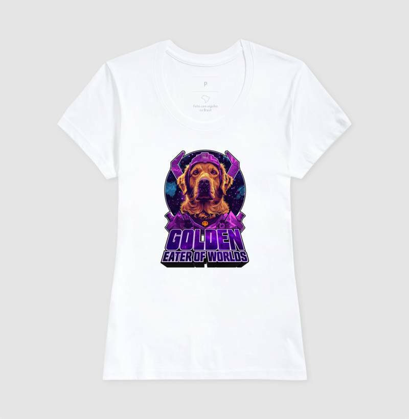 Golden - Eater Of Worlds - Galactus | Unissex T-Shirt
