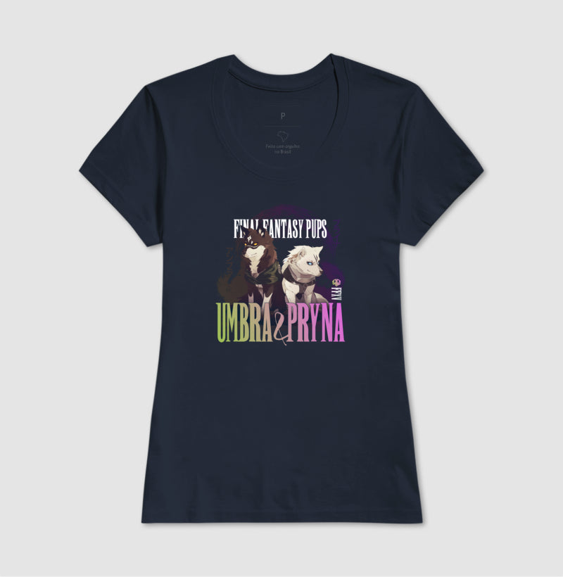 Umbra & Pryna - Final Fantasy Pups | Unissex T-Shirt