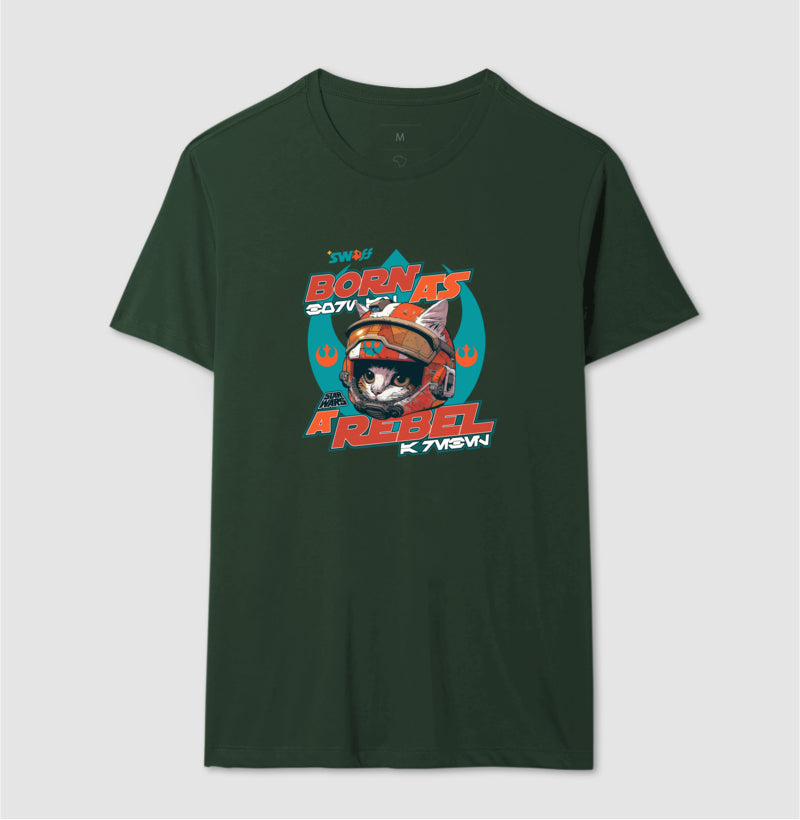 Born as a Rebel - Star Wars | Unissex T-Shirt