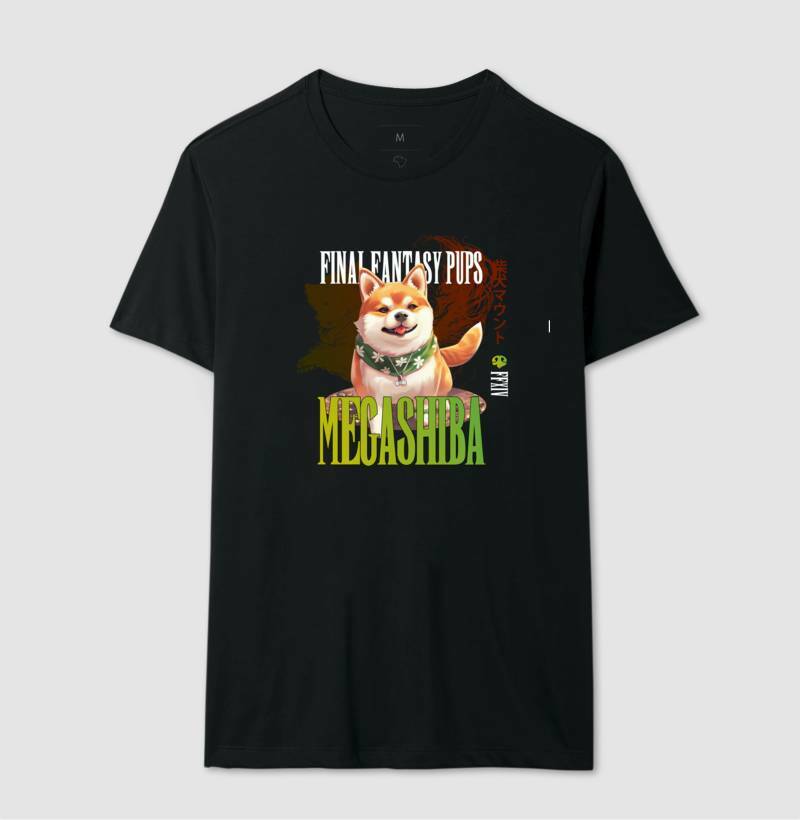 Megashiba - Final Fantasy Pups | Unissex T-Shirt