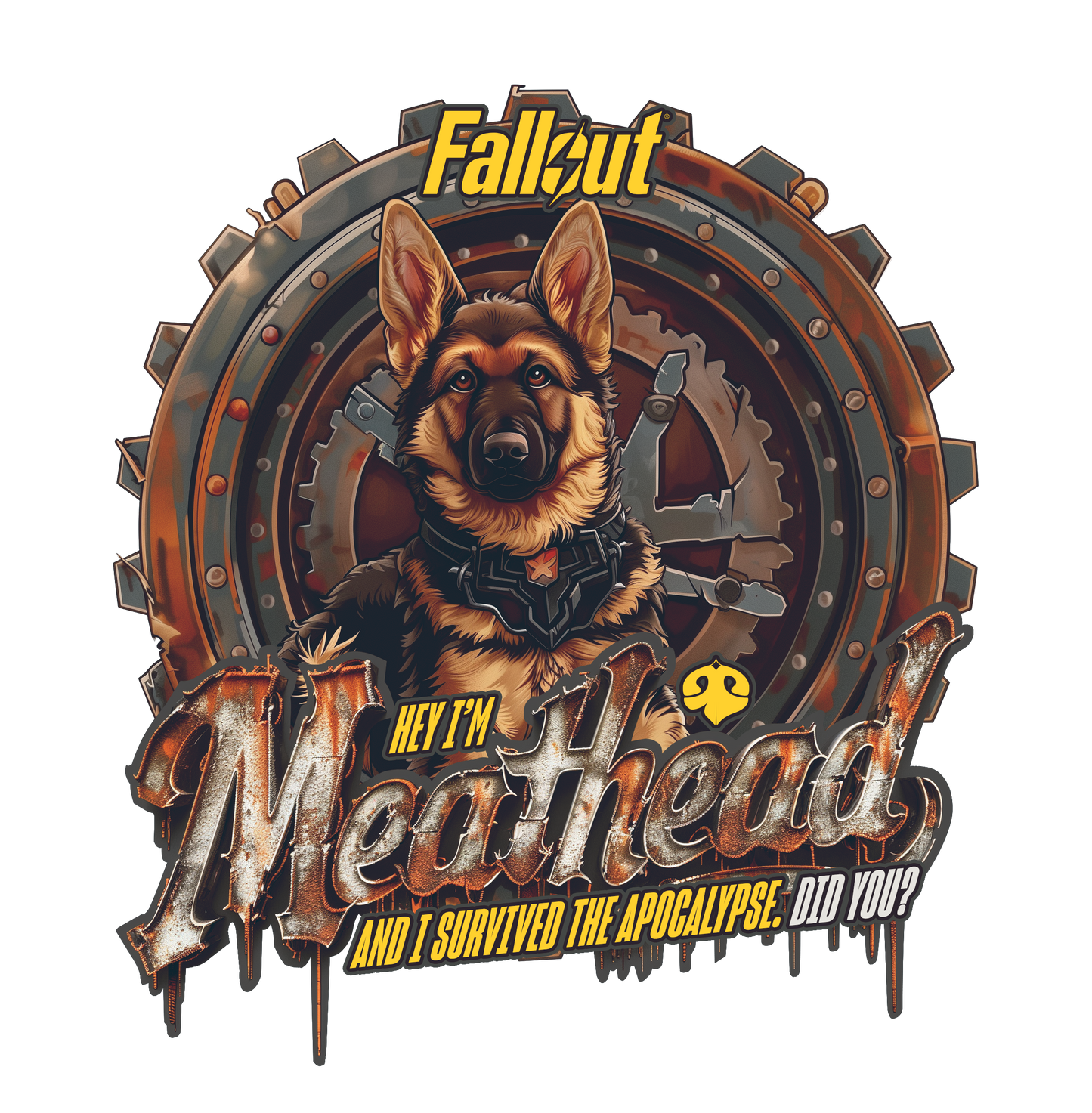 Fallout - I'm Meathead | Unissex T-Shirt