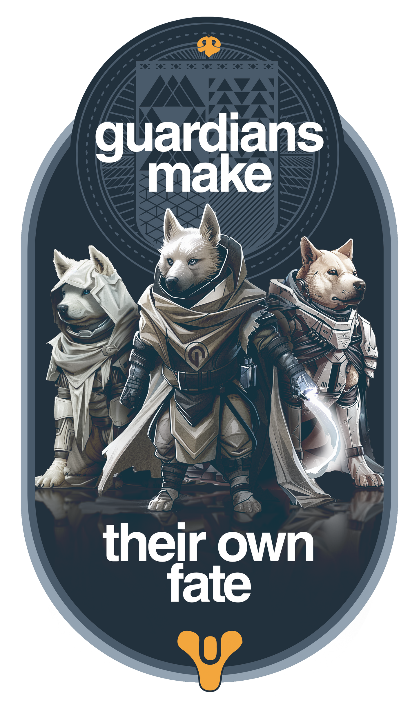 Destiny 2 - Guardians Make Their Own Fate | Unissex T-Shirt