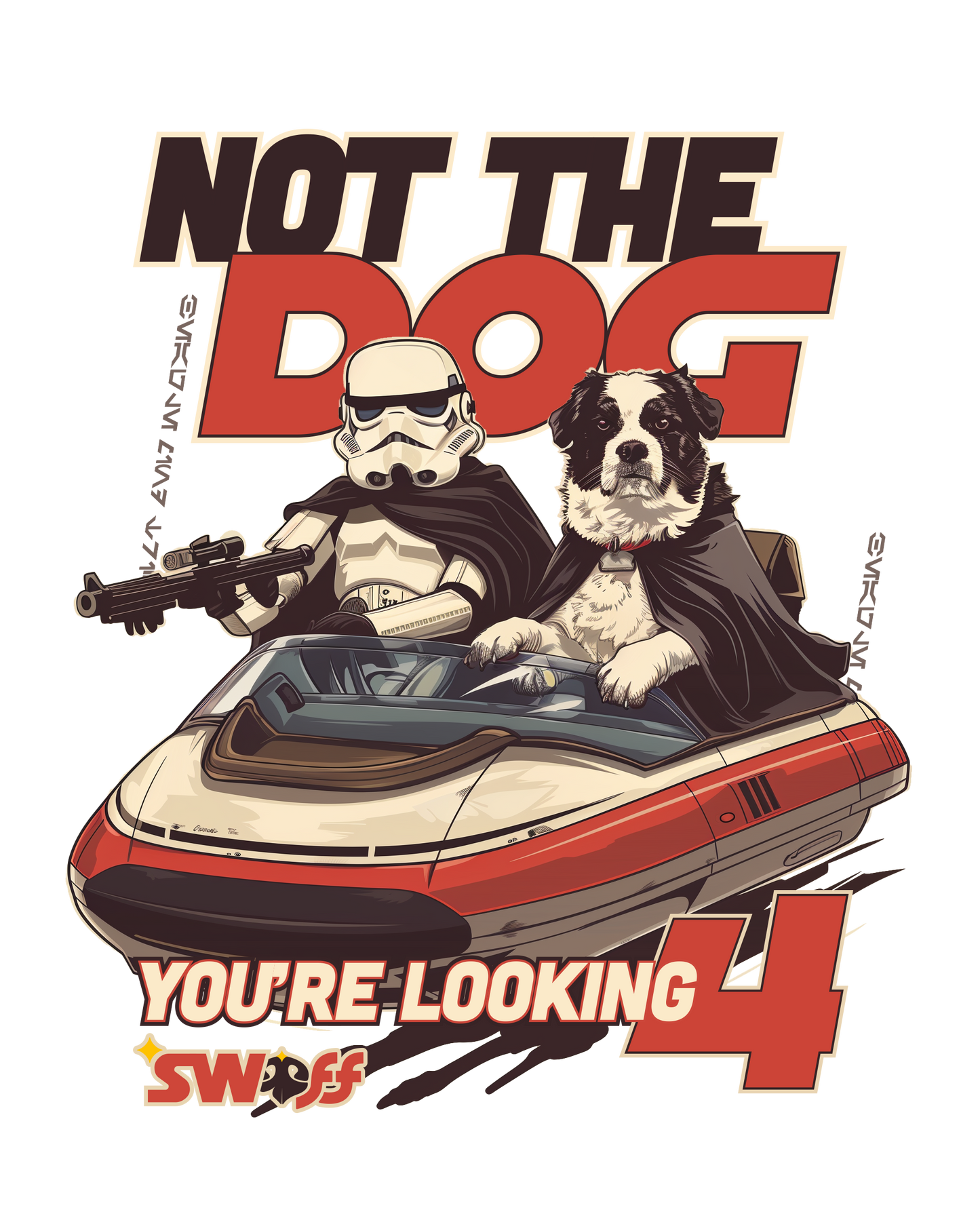 Not The Dog - Jedi Mind Trick - Star Wars | Unissex T-Shirt