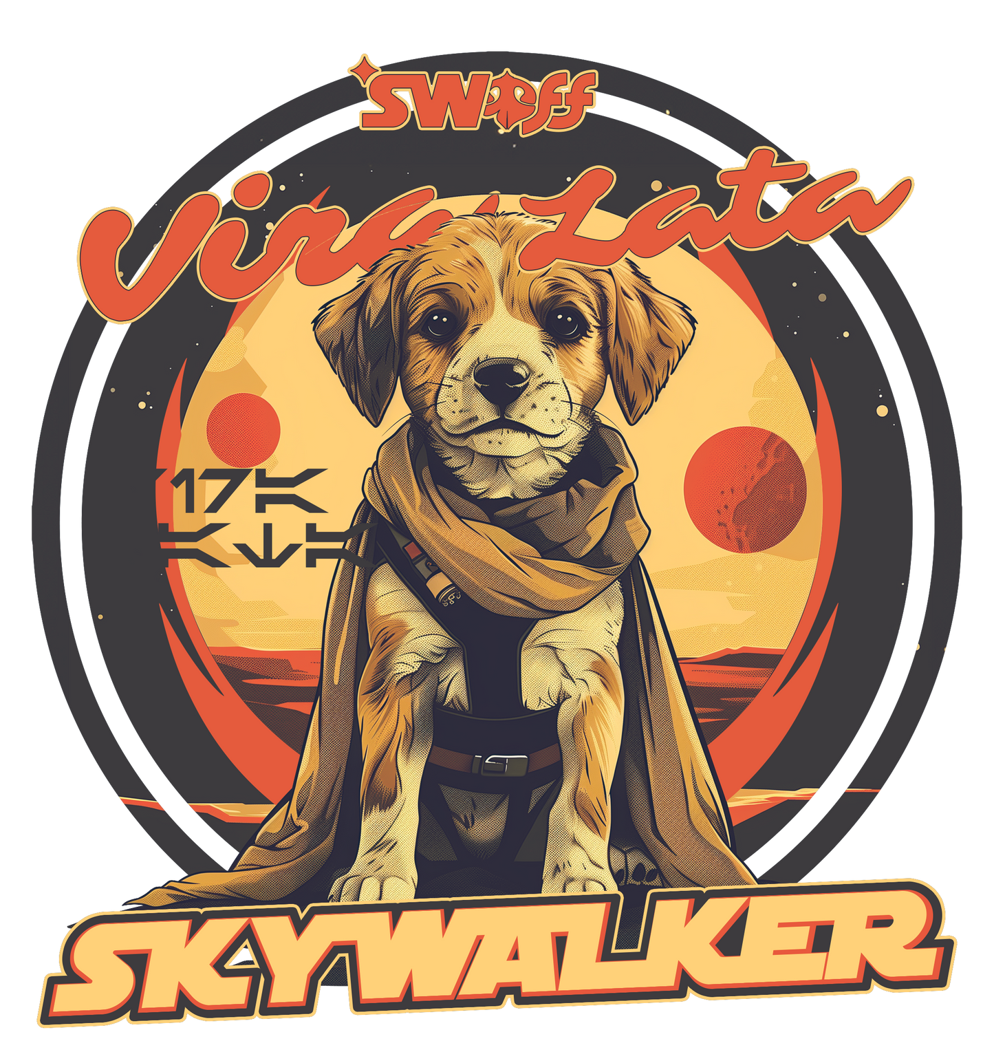 Vira Lata Skywalker - Star Wars | Unissex T-Shirt