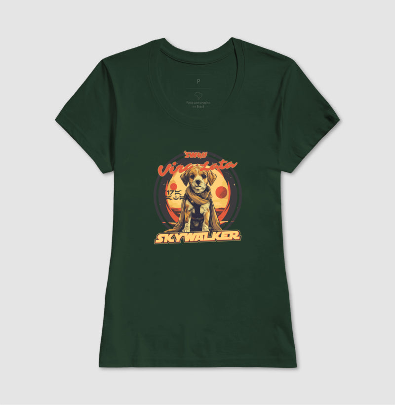 Vira Lata Skywalker - Star Wars | Unissex T-Shirt