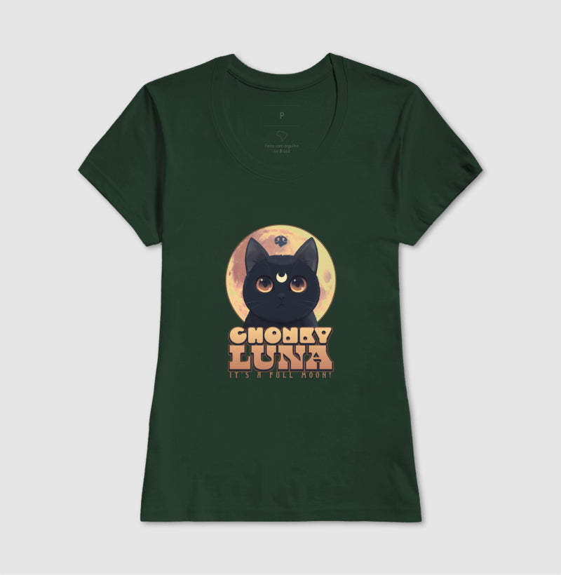 Sailor Moon - Chonky Luna | Unissex T-Shirt