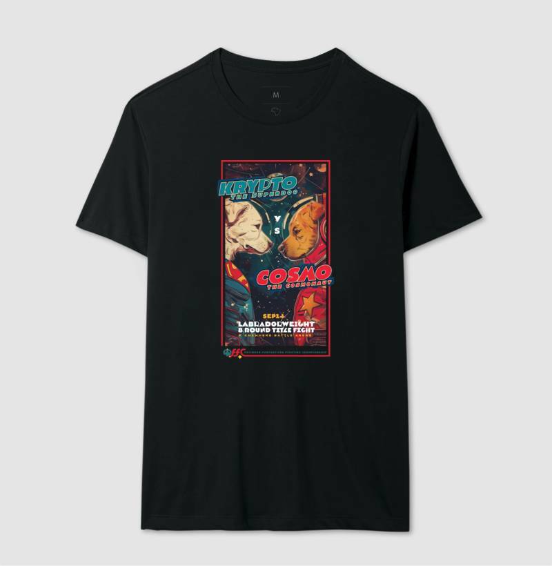 Krypto vs Cosmo - FFC | Unissex T-Shirt