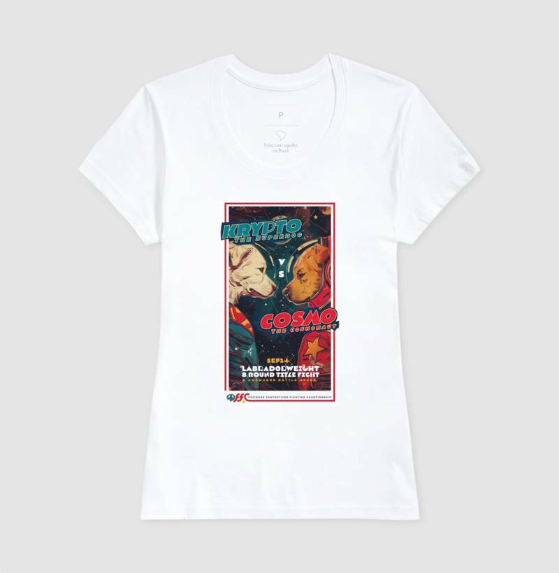 Krypto vs Cosmo - FFC | Unissex T-Shirt