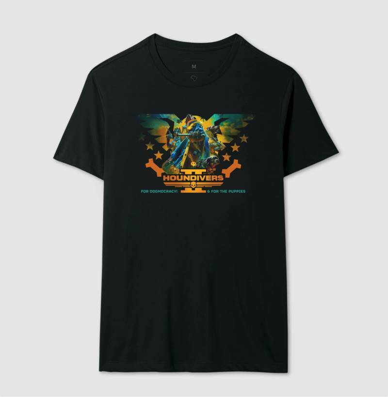Helldivers 2 - Houndivers For The Puppies | Unissex T-Shirt