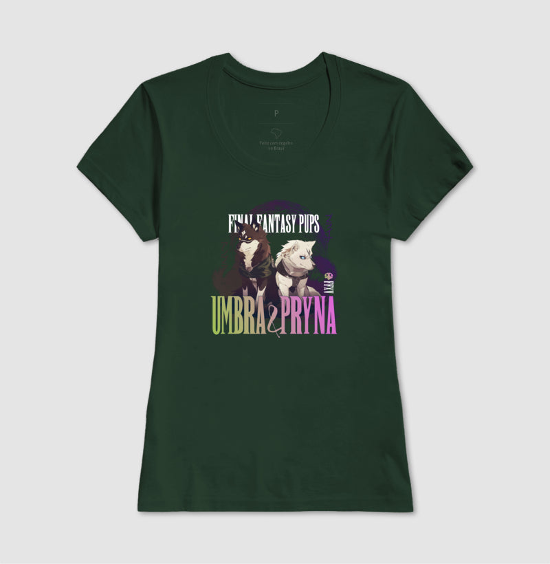 Umbra & Pryna - Final Fantasy Pups | Unissex T-Shirt