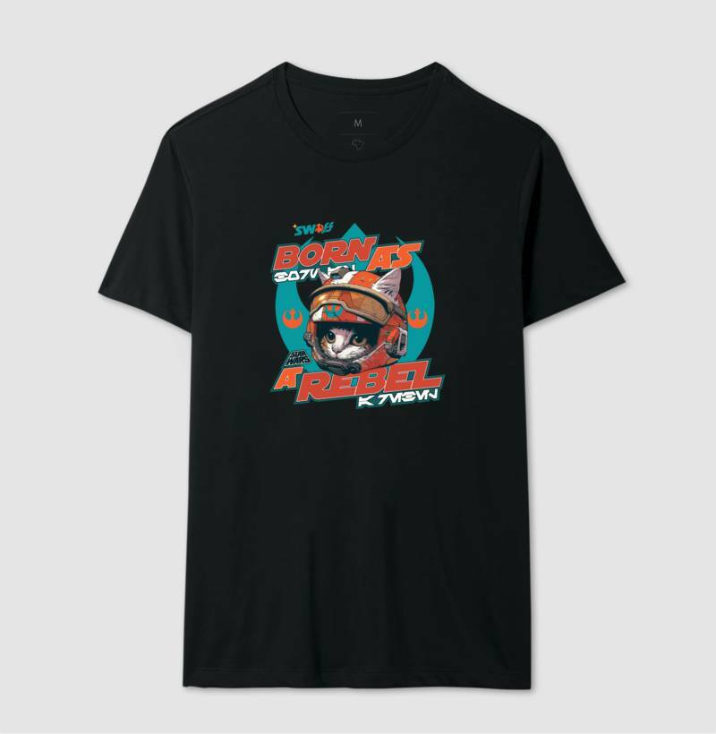 Born as a Rebel - Star Wars | Unissex T-Shirt