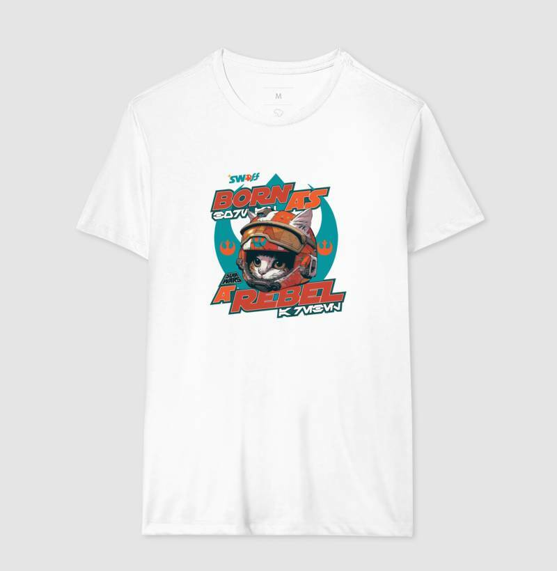 Born as a Rebel - Star Wars | Unissex T-Shirt