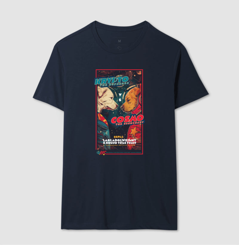 Krypto vs Cosmo - FFC | Unissex T-Shirt