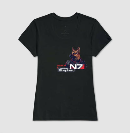 Mass Effect - Commander Shepherd | Unissex T-Shirt