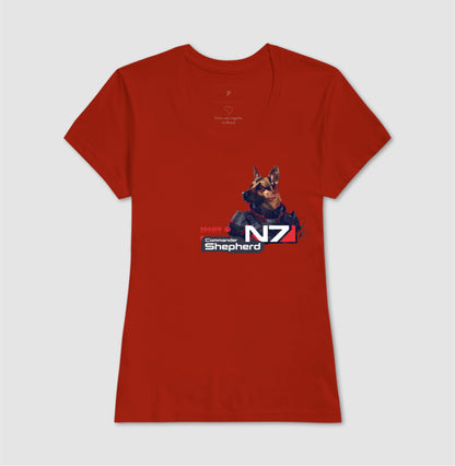 Mass Effect - Commander Shepherd | Unissex T-Shirt