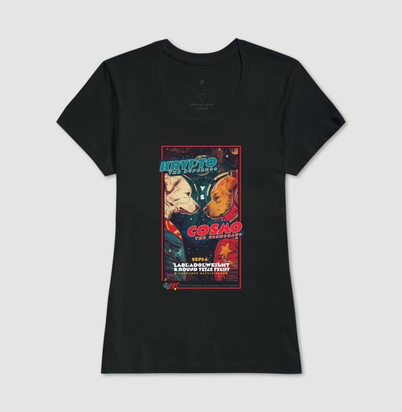 Krypto vs Cosmo - FFC | Unissex T-Shirt