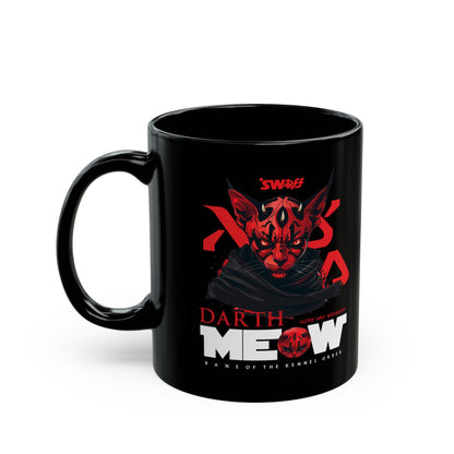 Darth Meow - Star Wars | Black Mug (11oz, 15oz)