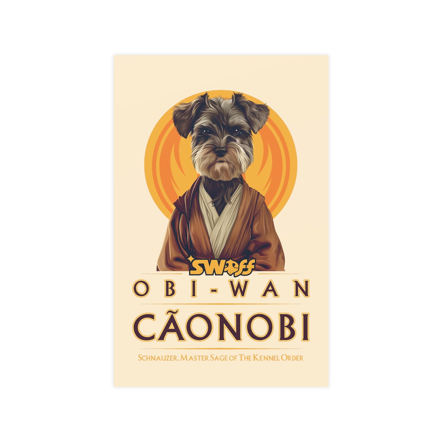 Obi-Wan Cãonobi | Matte Poster