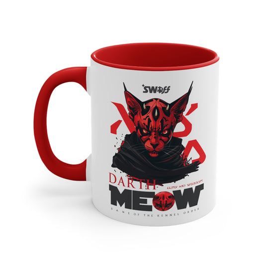 Darth Meow - Star Wars | Caneca Colorida