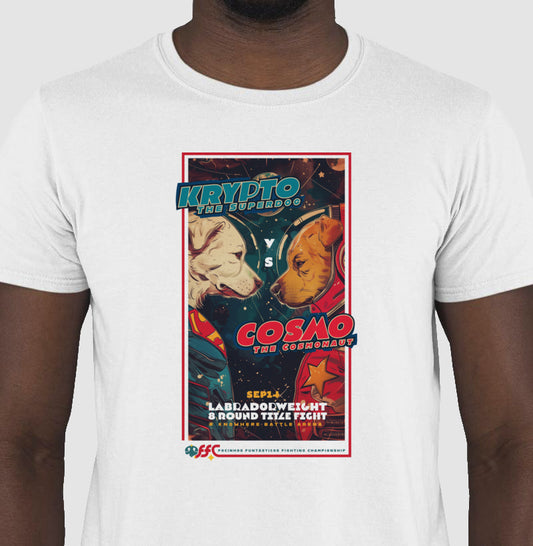 Krypto vs Cosmo - FFC | Unissex T-Shirt