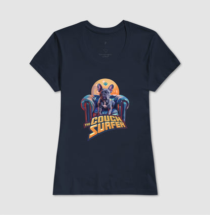 The Couch Surfer - Silver Surfer - Sunny Variant | Unissex T-Shirt