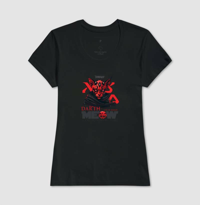 Darth Meow - Star Wars | Unissex T-Shirt