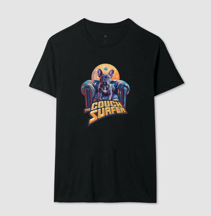 The Couch Surfer - Silver Surfer - Sunny Variant | Unissex T-Shirt