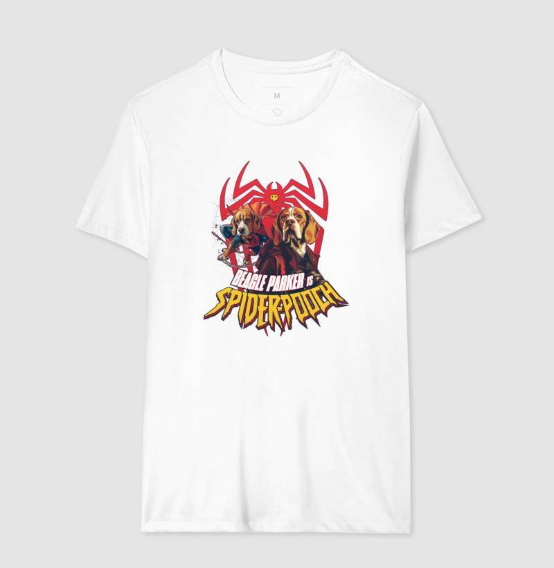 Beagle Parker - Spider-Pooch | Unissex T-Shirt