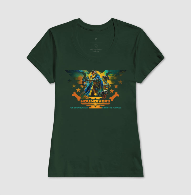 Helldivers 2 - Houndivers For The Puppies | Unissex T-Shirt