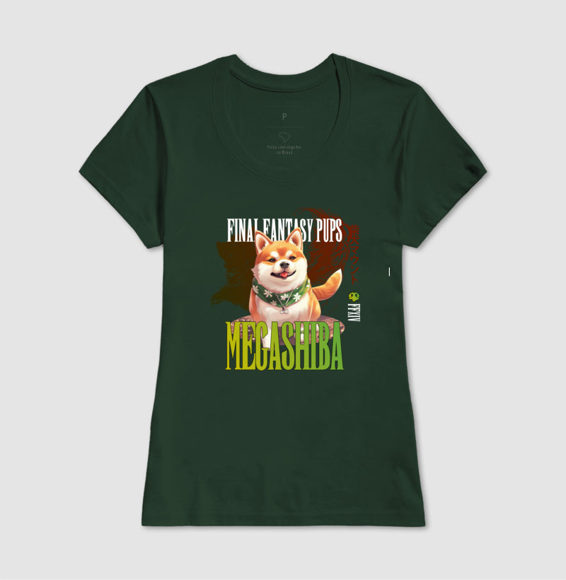 Megashiba - Final Fantasy Pups | Unissex T-Shirt