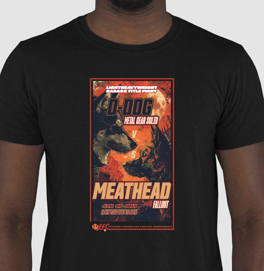 D-Dog vs Meathead - FFC | Unissex T-Shirt