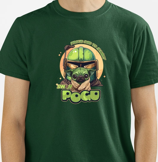 Proud Dad of a Pogu - Star Wars | Unissex T-Shirt