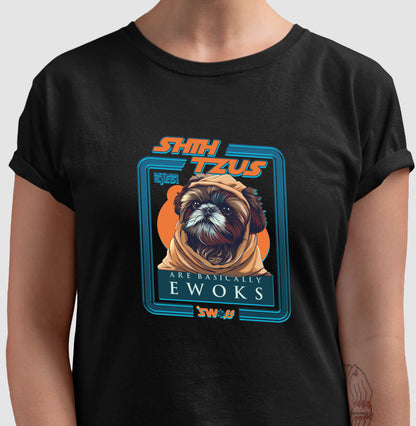 Shih Tzu Ewok - Star Wars | Unissex T-Shirt