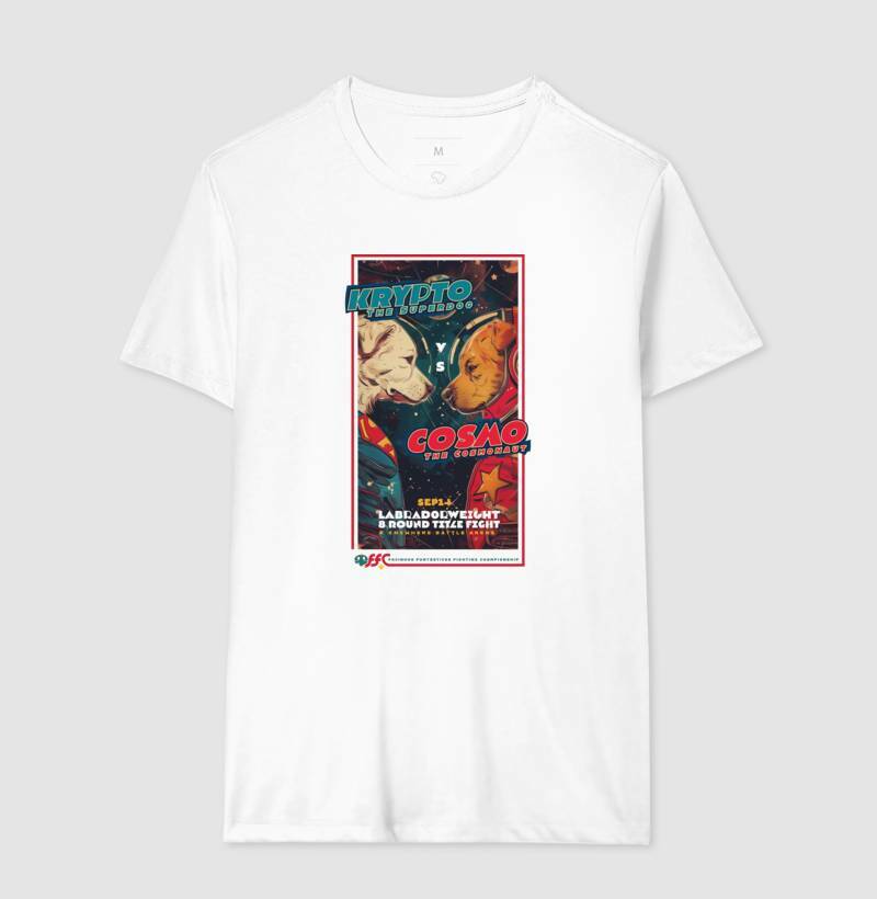 Krypto vs Cosmo - FFC | Unissex T-Shirt