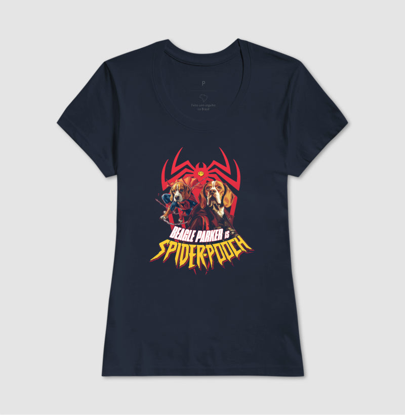 Beagle Parker - Spider-Pooch | Unissex T-Shirt