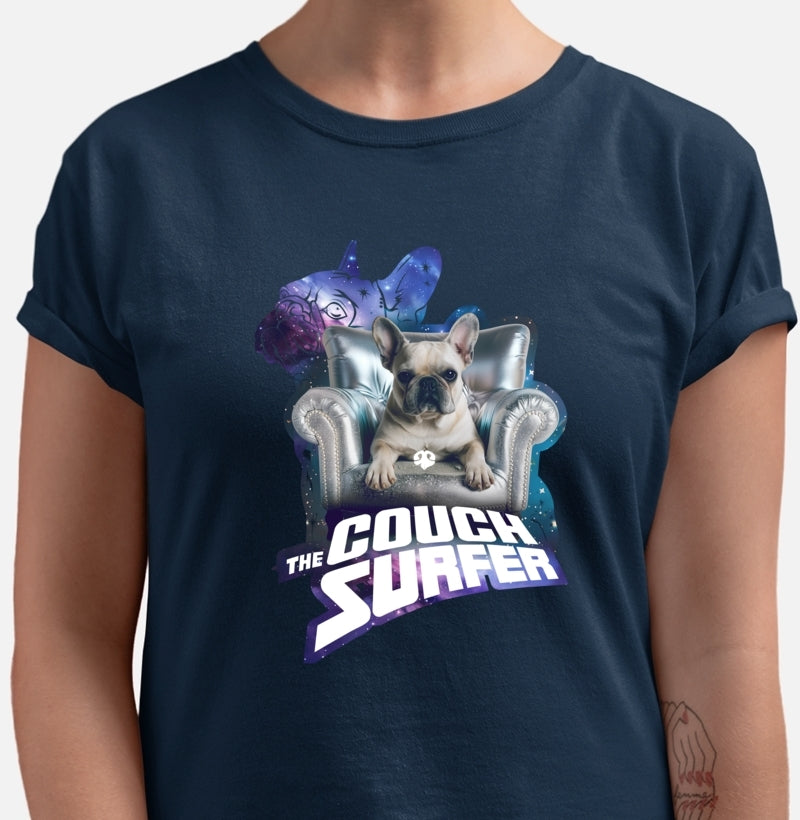 The Couch Surfer - Silver Surfer | Unissex T-Shirt