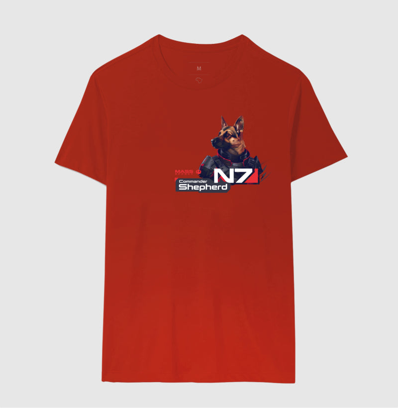 Mass Effect - Commander Shepherd | Unissex T-Shirt