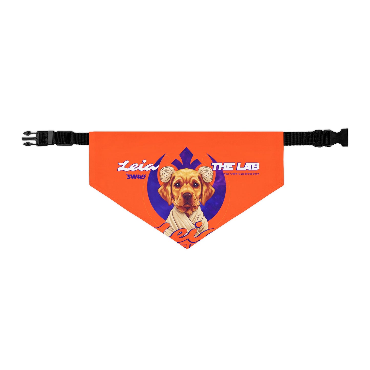 Leia The Labrador - Star Wars | Bandana com Coleira