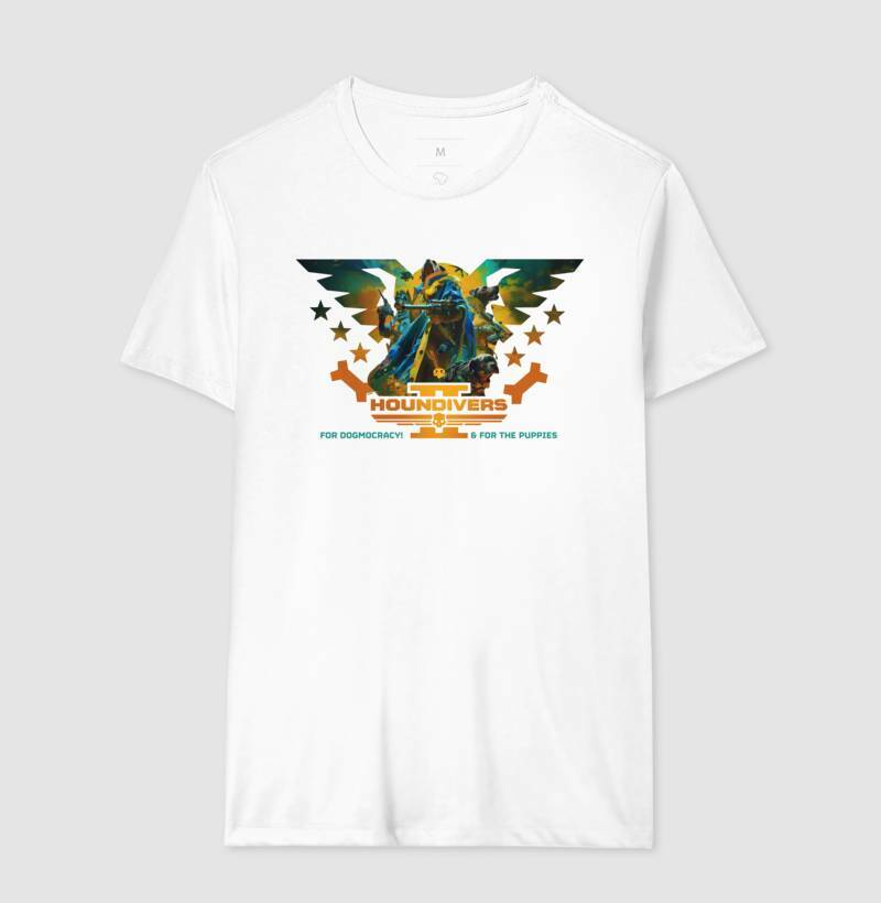 Helldivers 2 - Houndivers For The Puppies | Unissex T-Shirt