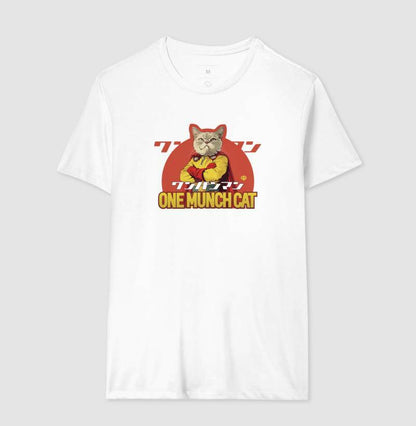 One Munch Cat - One Punch Man | Unissex T-Shirt