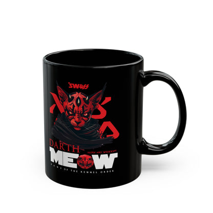 Darth Meow - Star Wars | Black Mug (11oz, 15oz)