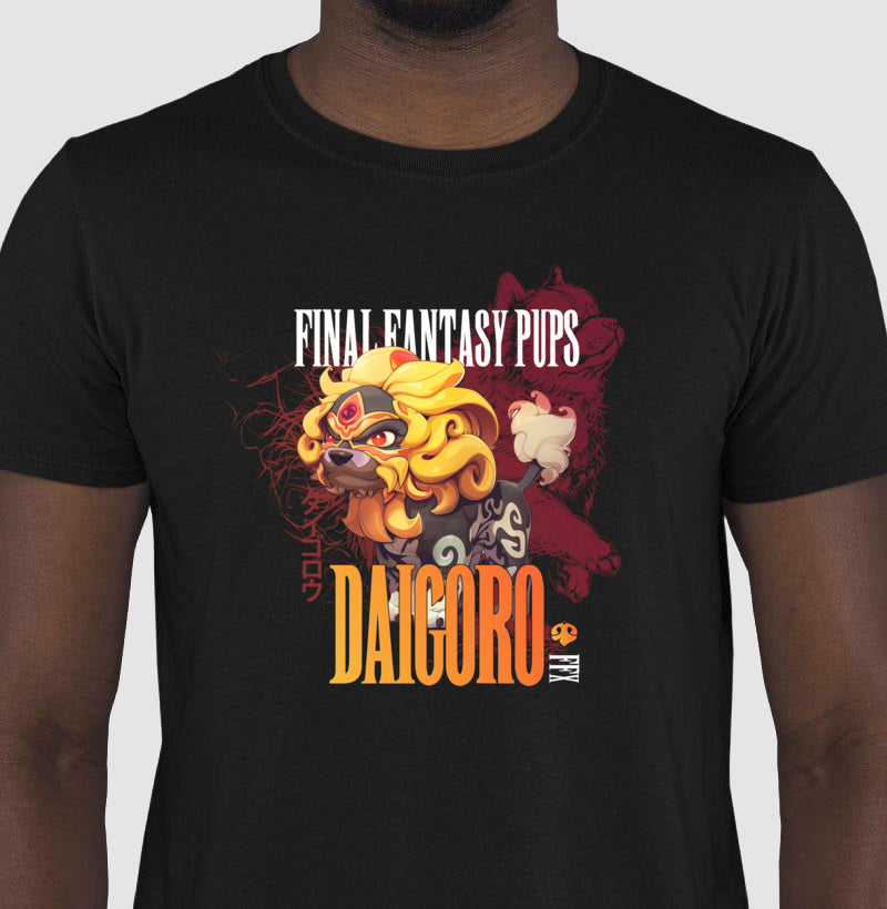 Daigoro - Final Fantasy Pups | Unissex T-Shirt