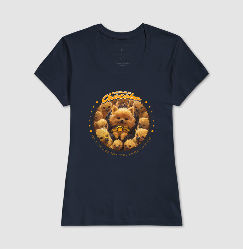 Pomeranian Chocobo - Final Fantasy | Unissex T-Shirt