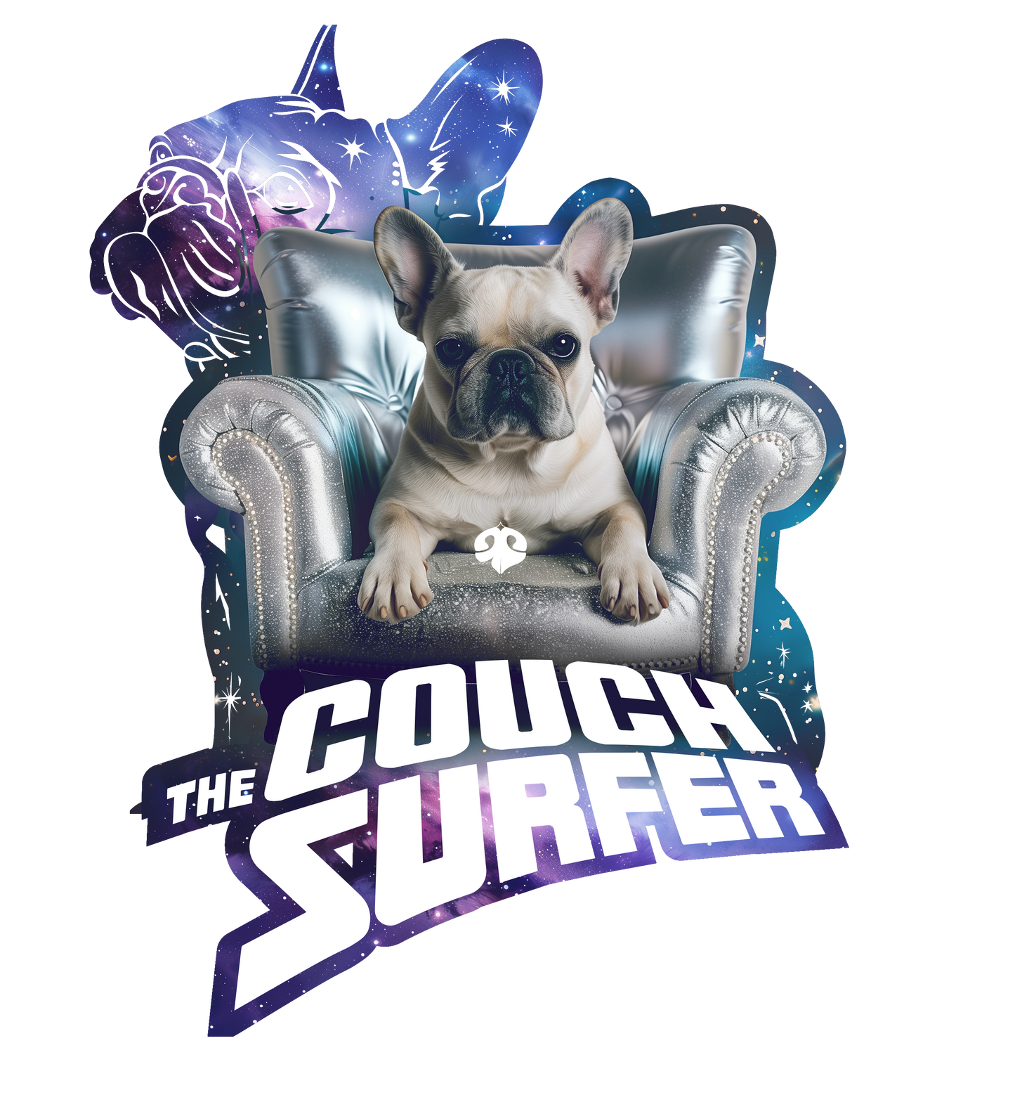 The Couch Surfer - Silver Surfer | Unissex T-Shirt